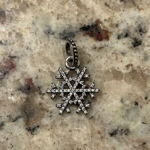 Pandora Snowflake Dangle Charm